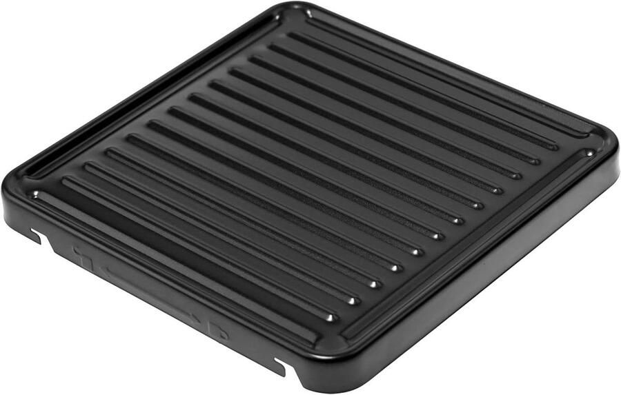Grillplaat Reserveonderdeel Plaat Raclette Grillen Origineel Reserveonderdeel Rechthoekig Zwart