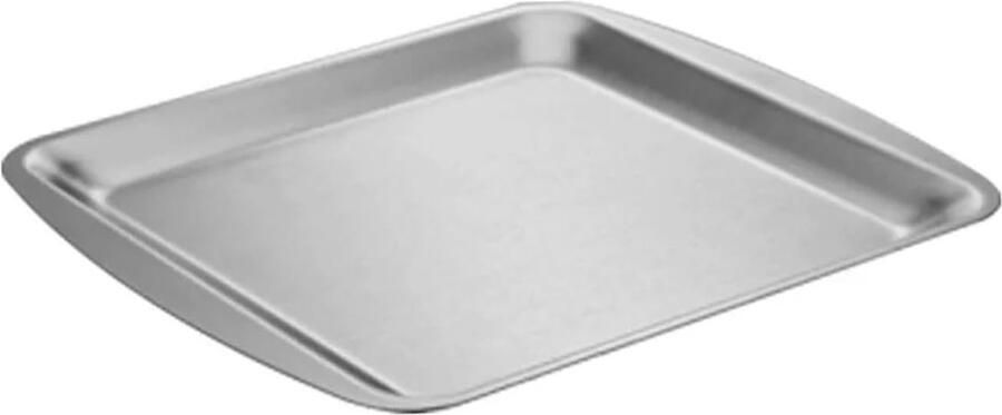 Grillplaat Roestvrij Staal Bakplaat BBQ Buiten Koken Gemakkelijk Schoon 23.4 cm Zilver Goud