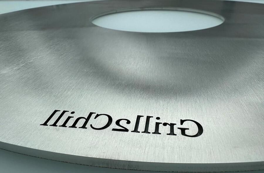 Grillplaat Vuurring Barbecue Inzet Buiten Koken Voedselveilig Roestvrij Staal 60 cm Diameter Zilverkleurig