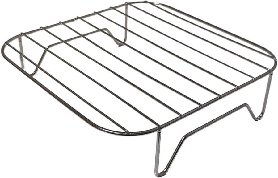 Grillrek voor luchtfriteuse Hittebestendig Duurzaam Antiaanbak Rekje voor Koken en Bakken in Airfryer