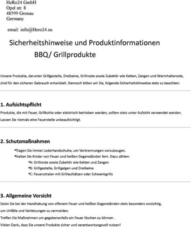 Grillrooster 30 cm met Rail en Ophangogen voor Draai-Grill - Foto 2