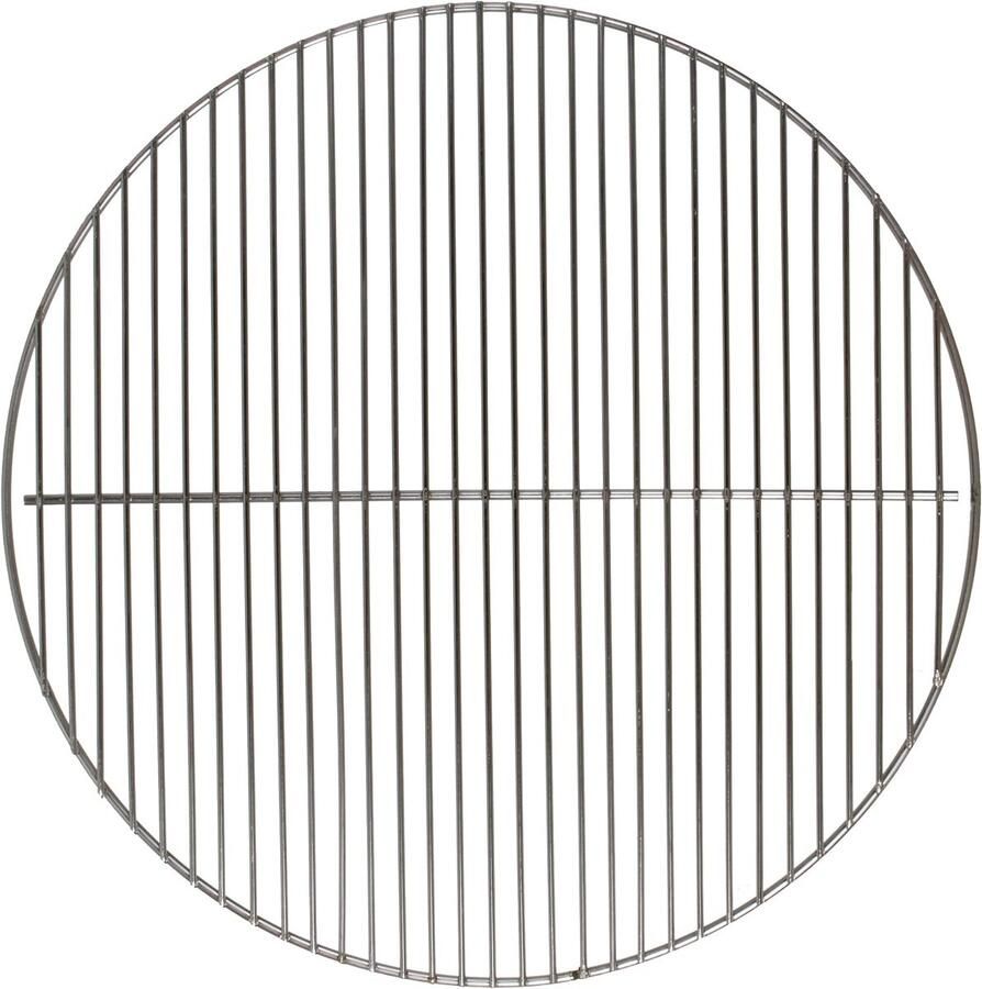 Grillrooster Ø 54 5 cm van roestvrij staal – robuust vervangingsrooster – compatibel met 57 cm kogelbarbecues van Weber en andere merken – zonder zijkleppen