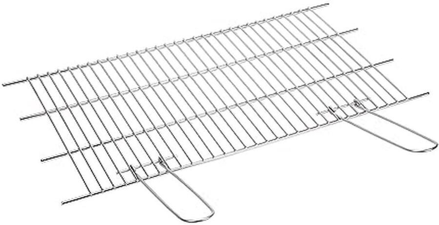 Grillrooster 70 x 40 cm van roestvrij staal