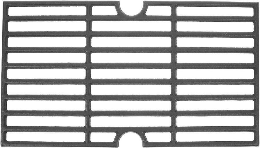 Grillrooster Bakplaat Buiten koken Gelijkmatige warmte 20x36 cm Zwart