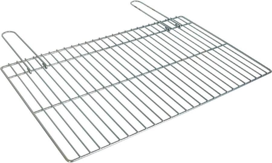 Grillrooster Barbecue rooster Buiten koken Zink gecoat 68 x 40 cm Meerkleurig