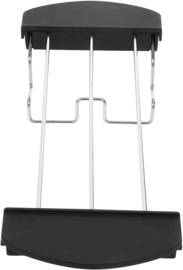 Grillrooster Broodrooster Keuken Accessoire Broodjes Verwarmen Roestvrij Staal 26 cm Breed Zwart