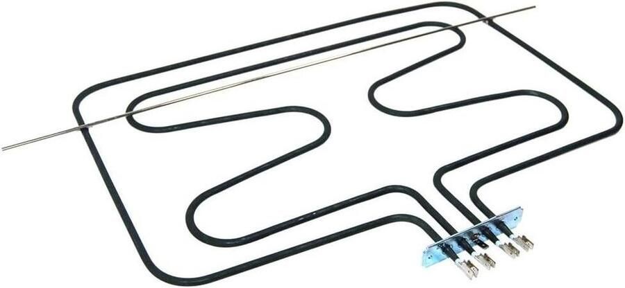 Grillrooster Keuken Oven Accessoire Barbecue Gerechten Origineel Onderdeel 1x1x1 cm Zilver