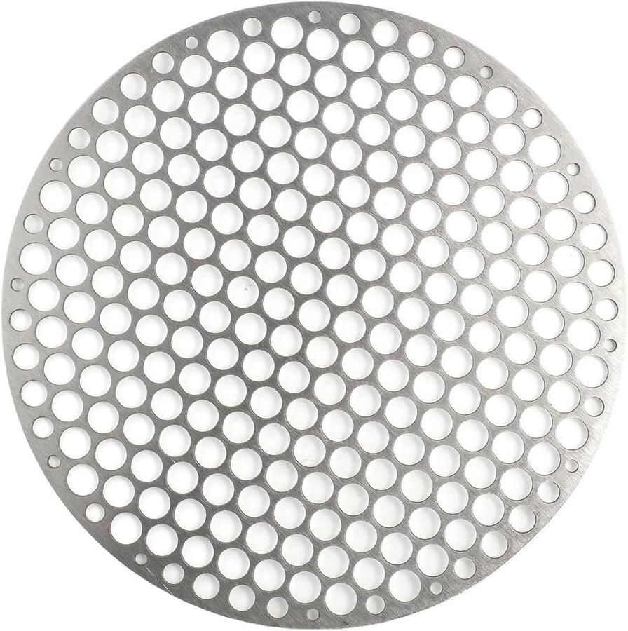 Grillrooster Koelrek BBQ Buiten koken Roestvrij staal 30 cm Zilver