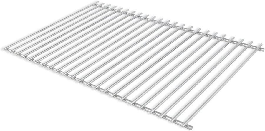 Grillrooster Kookrooster RVS Buiten Koken Handgemaakt EU 45x33cm Zilver