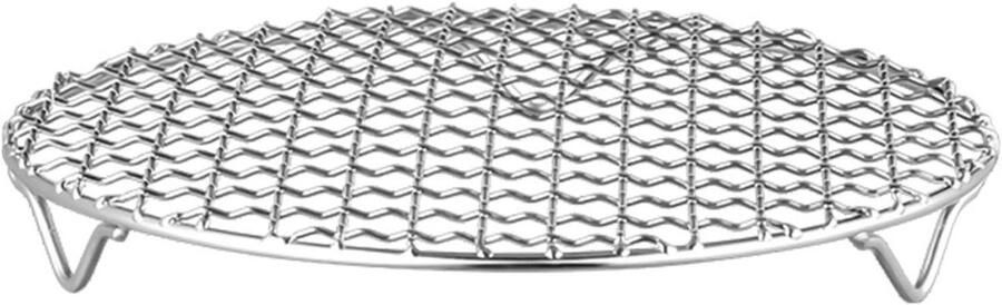 Grillrooster Reserve rooster Buiten koken Roestvrij staal 19 cm Zilver
