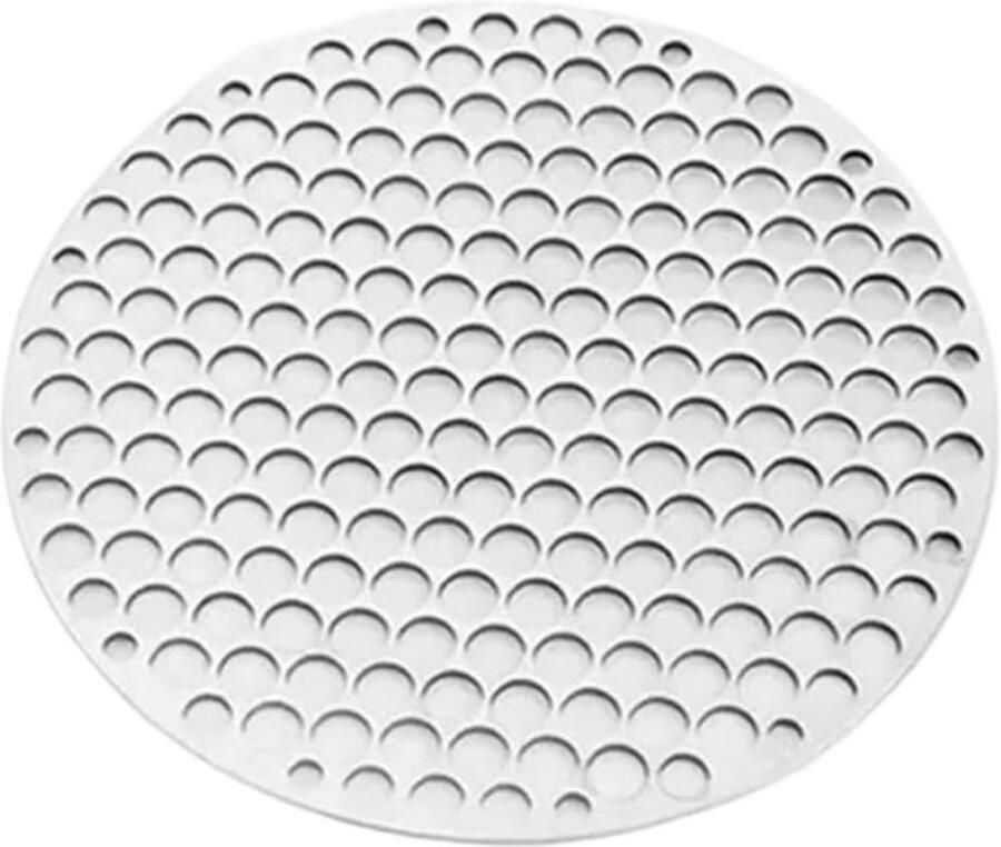 Grillrooster RVS Barbecue net Buiten koken Gelijkmatige warmte 18 cm Zilver