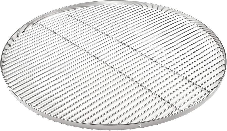 Grillrooster RVS Buitenkeuken Rooster Zwenkgrill Buiten Gat voor Ophanging 70 cm Diameter Zilver