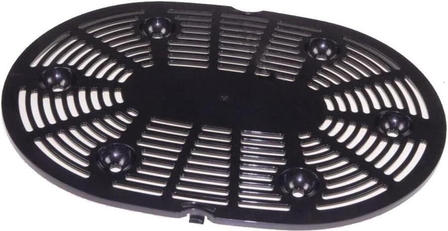 Grillrooster Stoomoven Accessoire Keuken Culinaire Bereiding Origineel Onderdeel N.v.t. Zwart