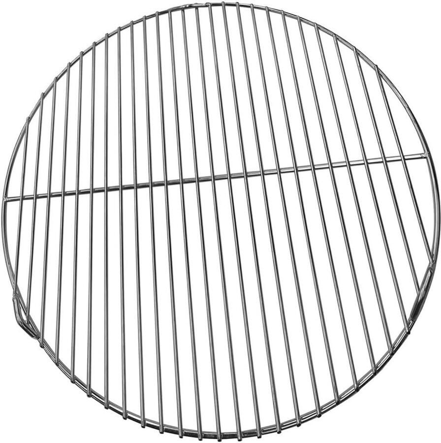 Grillrooster van roestvrij staal rond Ø 55 cm voor het grillen van vlees vis en groenten