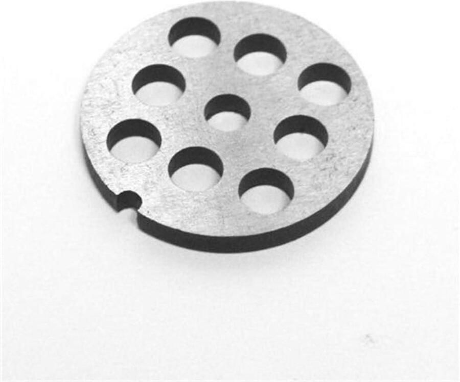 Grillrooster Vleesmolen Keuken Accessoire Gehakte Bereiding Roestvrij Staal 4.5 cm Diameter Zilver