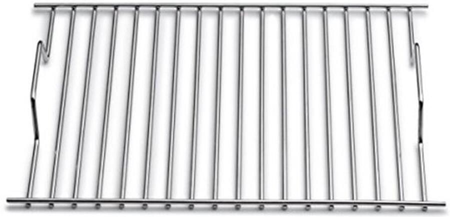 Grillrooster voor Vuurtje Roestvrij Staal Vierkant Accessoires voor vuurschalen en vuurkorven