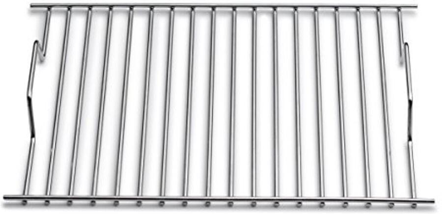 Grillrooster voor Vuurtje Roestvrij Staal Vierkant Accessoires voor vuurschalen en vuurkorven