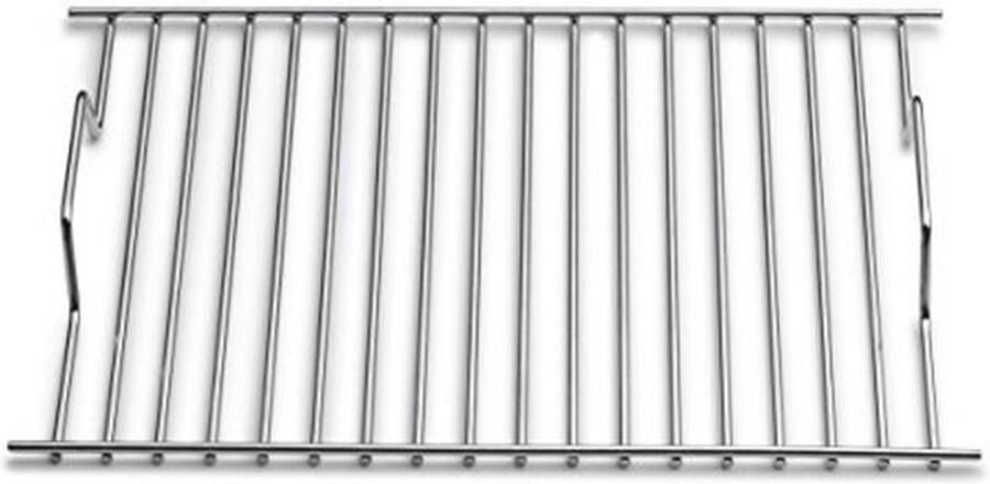 Grillrooster voor Vuurtje Roestvrij Staal Vierkant Accessoires voor vuurschalen en vuurkorven