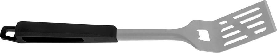 Grillspatel Barbecue spatel Buiten koken Geïntegreerde flesopener 41 cm Zwart