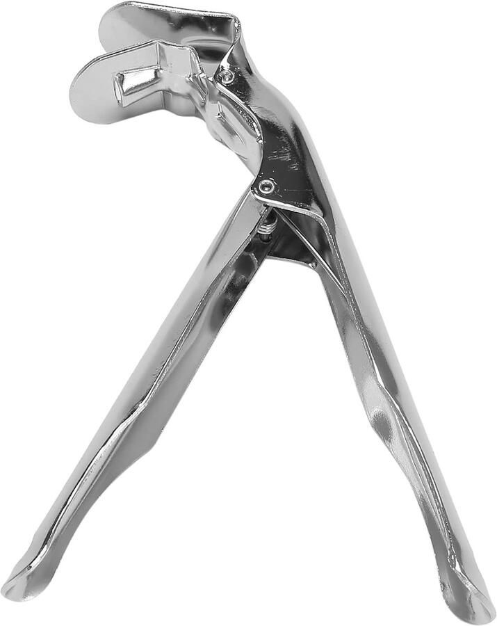 Grilltang Gereedschap Houder Grillplaat Verplaatsen Verstelbare Klem 20 cm Zilverkleurig