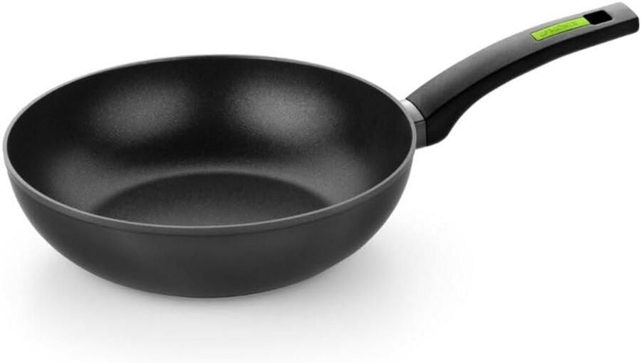 Groene Braadpan 24 cm Diepe Pan voor Koken en Stoven