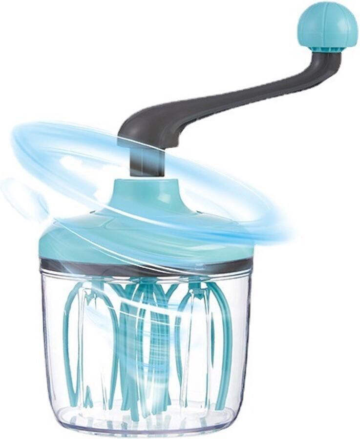 Groene handgarde plastic handaangedreven botergarde huishoudelijk keukengereedschap voor bakken