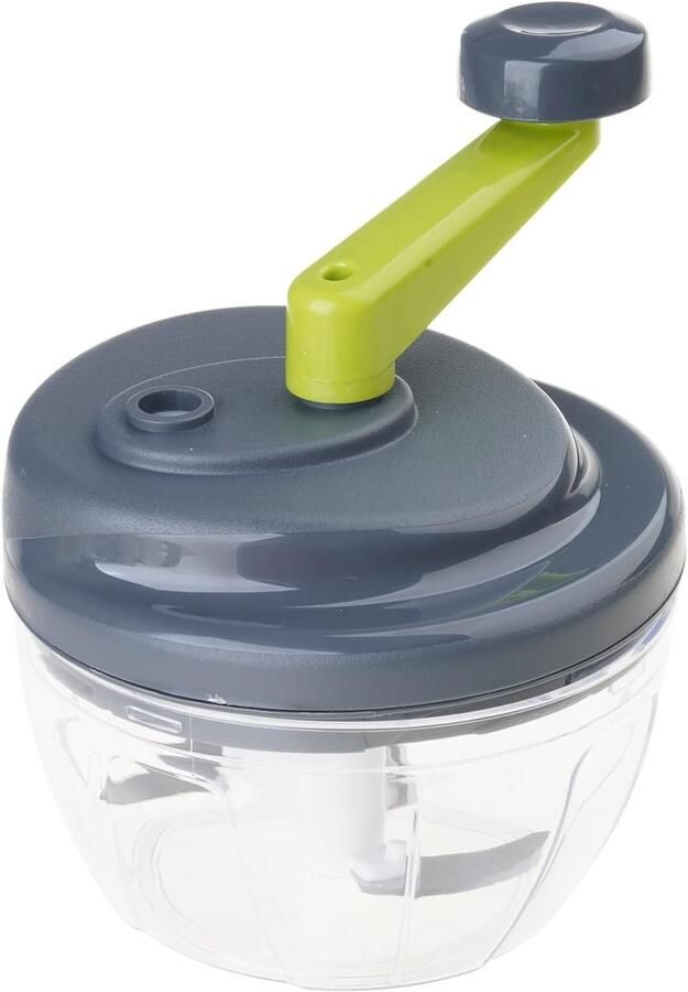 Groente Hakker Keuken Tool Snel Snijden Grote Capaciteit 900ml 19.5cm Grijs