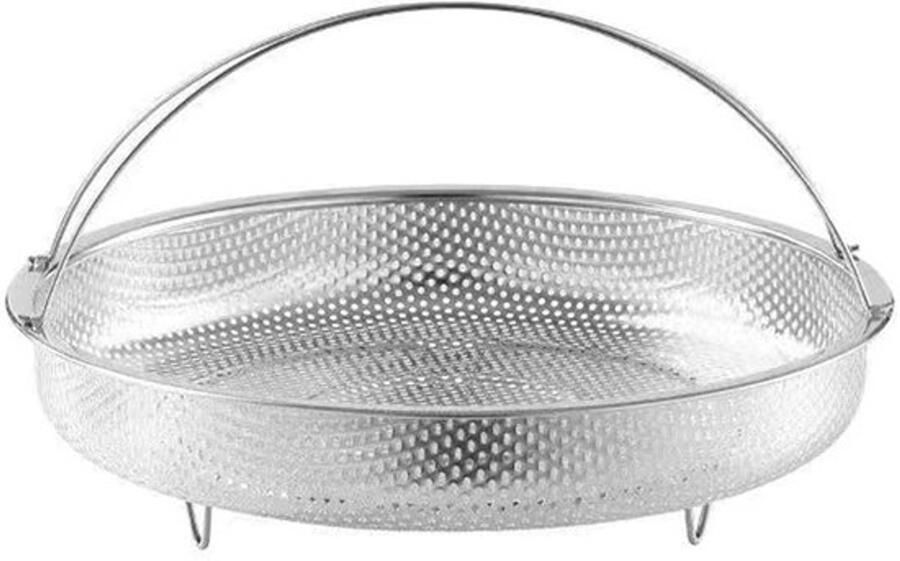 Groentenstoommand Roestvrij Staal Stoommandje Stoommand Magnetron Stevig Praktisch Geschikt voor Stoomschalen 22 5 cm