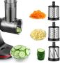 PolkaHome Groentesnijder Electrisch Groentensnijder Electrisch Groentesnijder Machine Elektrische Groentesnijder Foodprocessor Uiensnijder - Thumbnail 7
