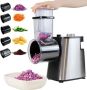 PolkaHome Groentesnijder Electrisch Groentensnijder Electrisch Groentesnijder Machine Elektrische Groentesnijder Foodprocessor Uiensnijder - Thumbnail 8