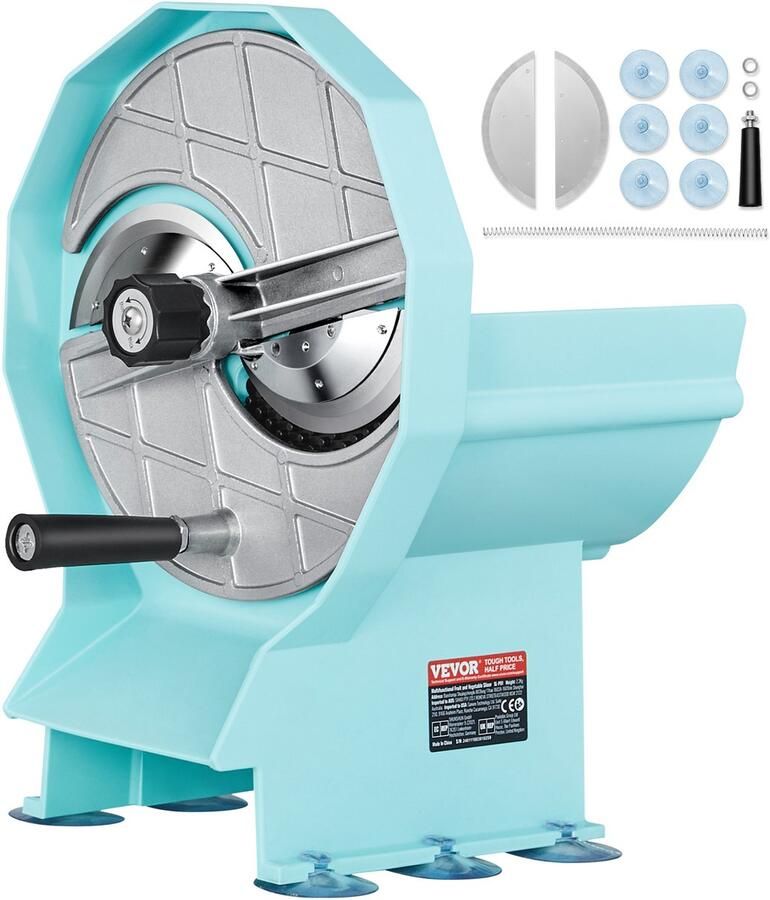 Groentesnijder Handmatig 0-12 mm Verstelbare Dikte RVS Lemmet Voor Komkommer En Tomaat Keuken Snijmachine