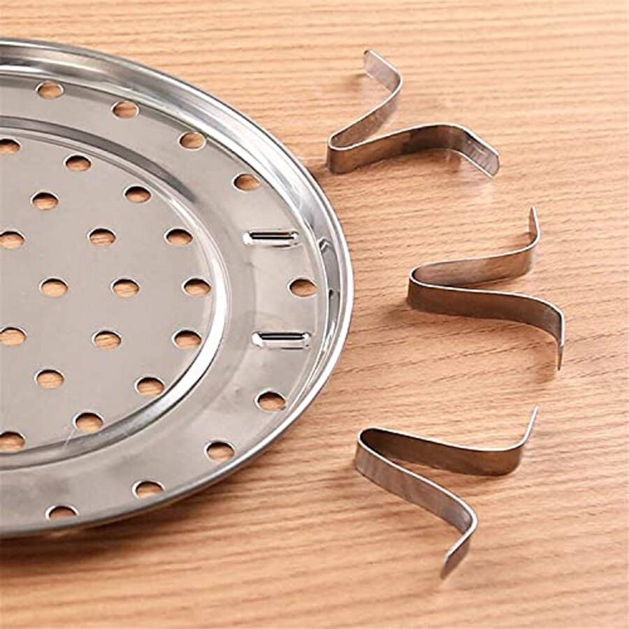 Groentestomer met Stoominzet Roestvrij Stalen Stoompan 20 24 26 cm Keuken Accessoire voor Thuis en Restaurant