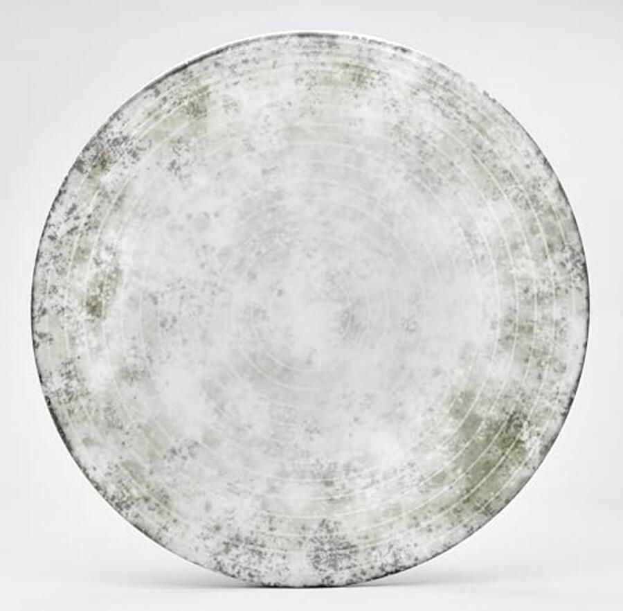 Groot Italiaans Pizzabord Ø 30 5 cm – Porselein XL Bord voor Pizza Pasta en Salade – Magnetron- en Vaatwasmachinebestendig Goed Stapelbaar