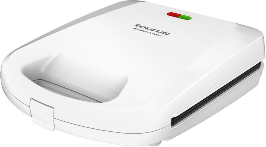 Groot Tosti-ijzer voor 4 Stuks 1200W Automatische Temperatuur & Antiaanbaklaag