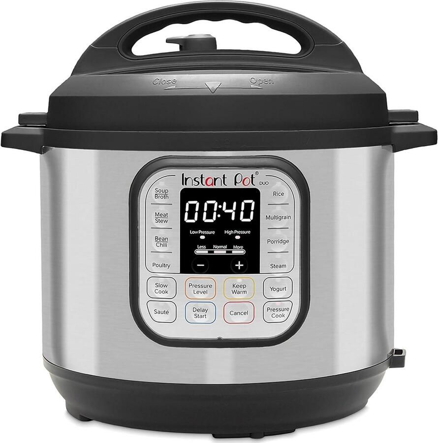 Grote 8L Elektrische Snelkookpan 7-in-1 met RVS Binnenpan 1200W Multicooker