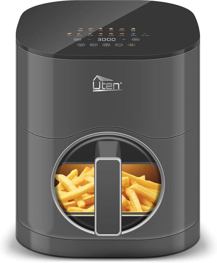 Grote AANDUIDING Airfryer 6 5 Liter Gezond Frituren Zonder Vet Instelbare Temperatuur en Tijd