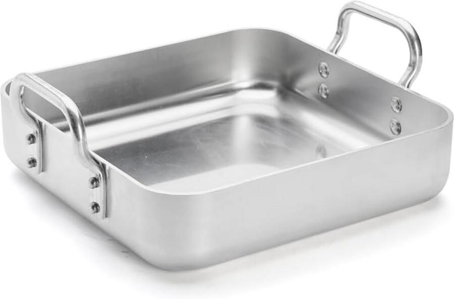 Grote Aluminium Braadpan met Anti-Aanbaklaag 25 cm