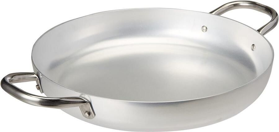 Grote Aluminium Koekenpan 36 cm Perfecte Warmteverdeling