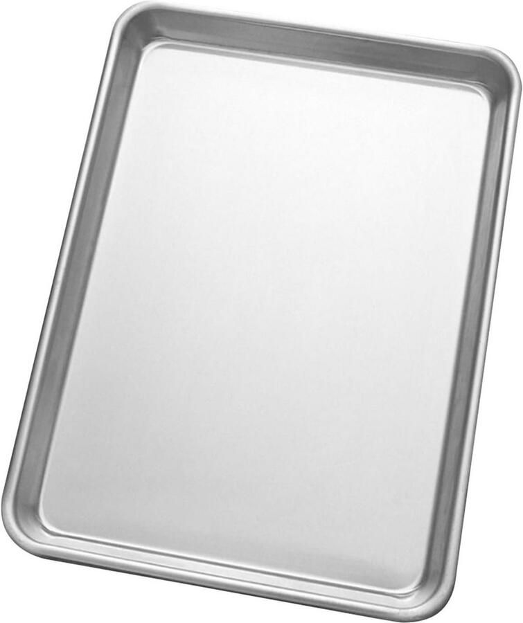 Grote Anti-aanbak Bakplaat voor Oven en Elektrische Oven Duurzaam Aluminium Rechthoekig 45x33cm