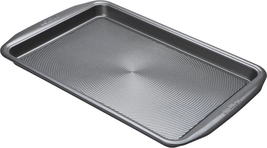 Grote bakplaat Bakvorm Bakken en braden Antiaanbaklaag 44 x 29 cm Grijs