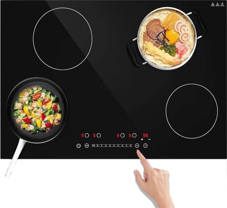 Grote beschermingsmat levensmiddelenkwaliteit siliconen inductiekookplaat hittebestendig warmte-isolerend mat 40 x 60 cm