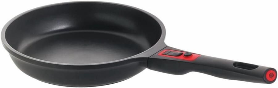 Grote Braadpan 24 cm met Afneembare Handgreep – Geschikt voor Oven
