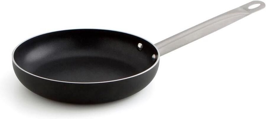 Grote Braadpan 26 cm Zwart Aluminium met Antiaanbaklaag Geschikt voor Inductie