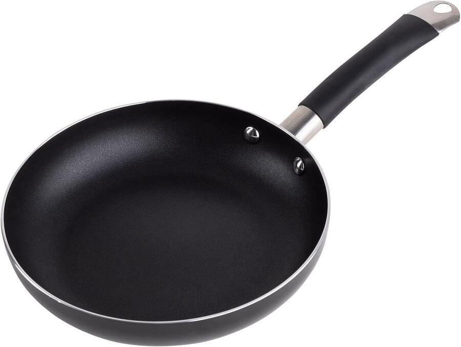 Grote Braadpan 28 cm Inclusief Inductie Geperst Aluminium Koekenpan