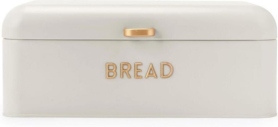 Grote Brooddoos van Poedergecoat Staal Voor Tot 2 Broden Gebak en Bagels