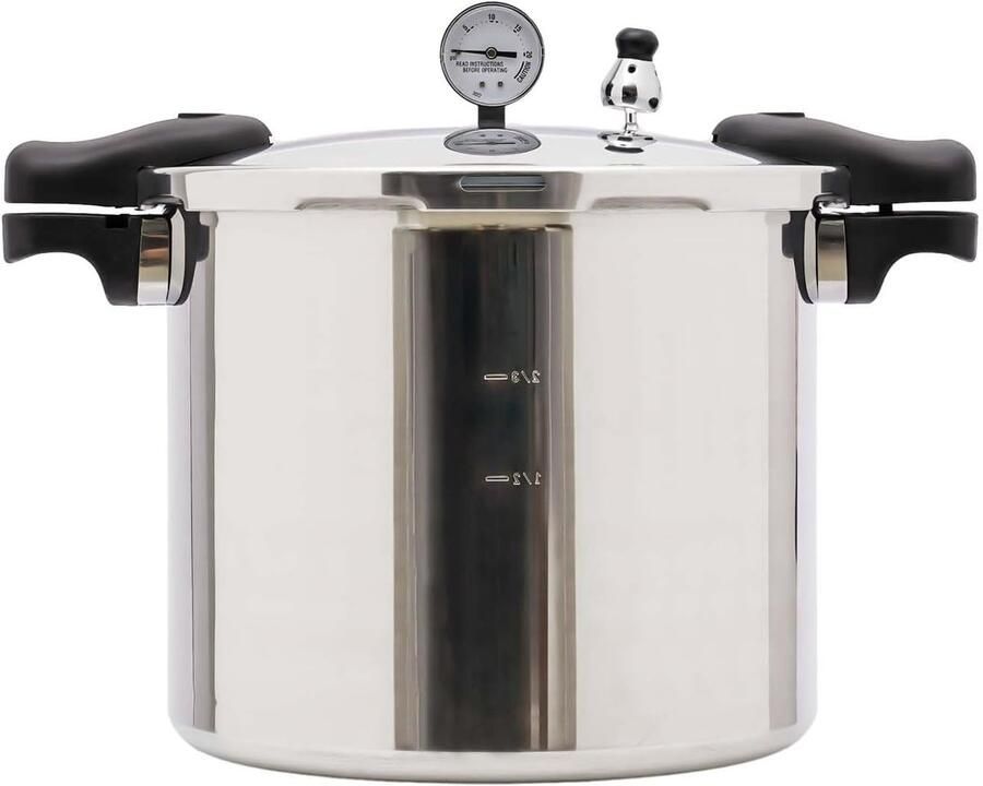 Grote Capaciteit Snelkookpan 22L voor Koken en Stomen Veilig en Efficiente Keukenoplossing