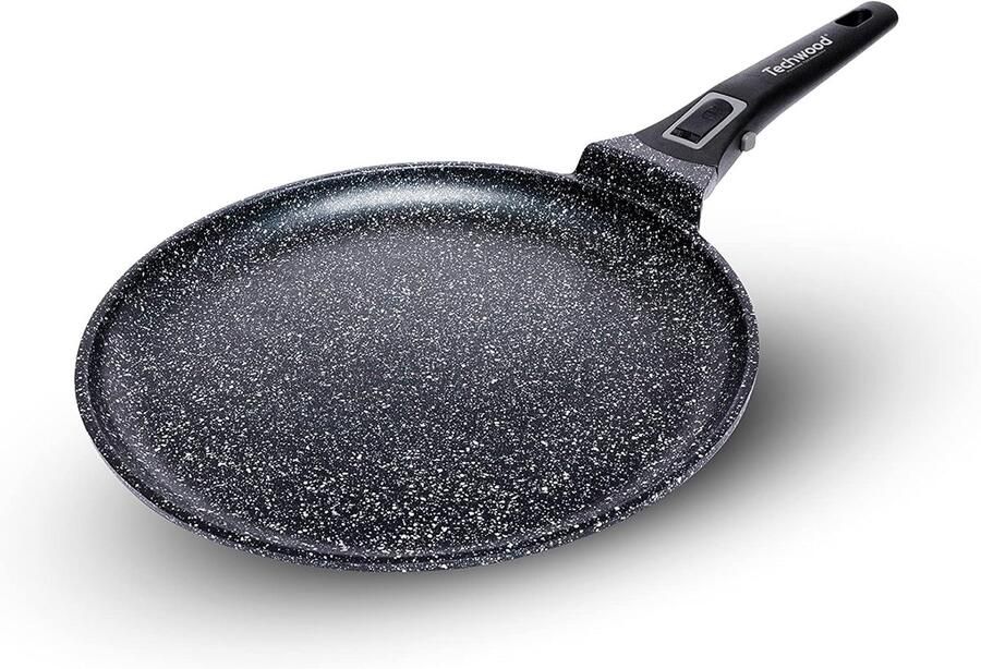 Grote Crêpespan met Steenlook Antiaanbaklaag Ø 28 cm
