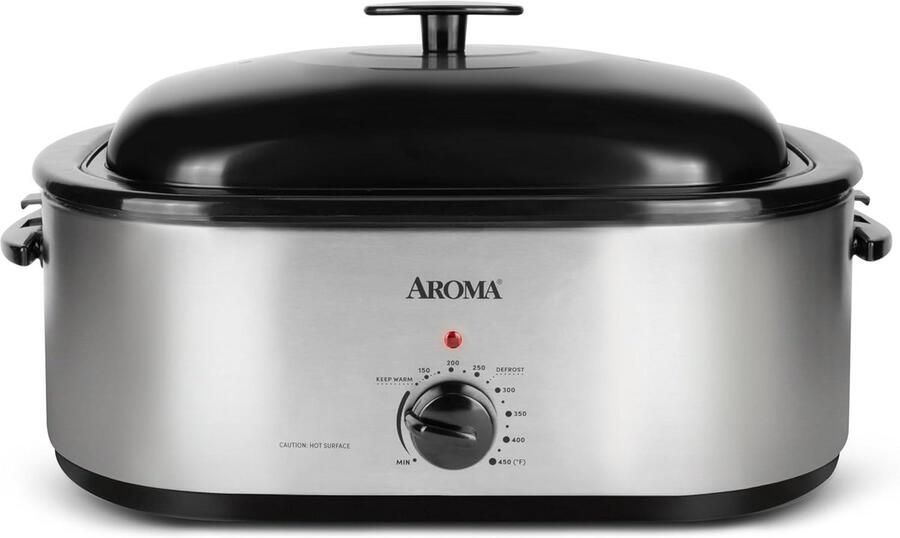 Grote Elektrische Oven met Zelfaanzuigend Deksel voor Braden en Slow Cooking