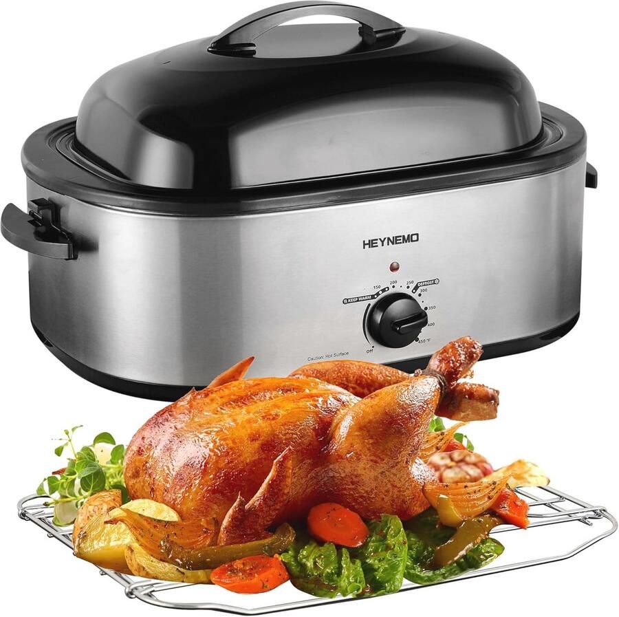 Grote Elektrische Roaster Oven 22 Quart Capaciteit voor Perfect Gebraad