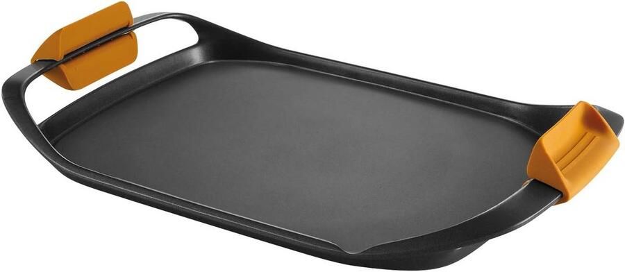 Grote Gladde Rechthoekige Grillpan voor Alle Warmtebronnen en Inductie